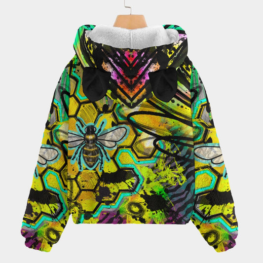 Sweat à Capuche Enfant en Polaire avec Oreilles d’Ours – Ultra Doux & Chaud