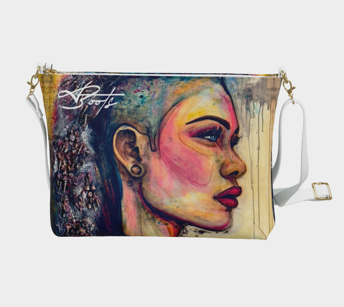 Athées sac bandouiliere en cuir vegan ⚜️