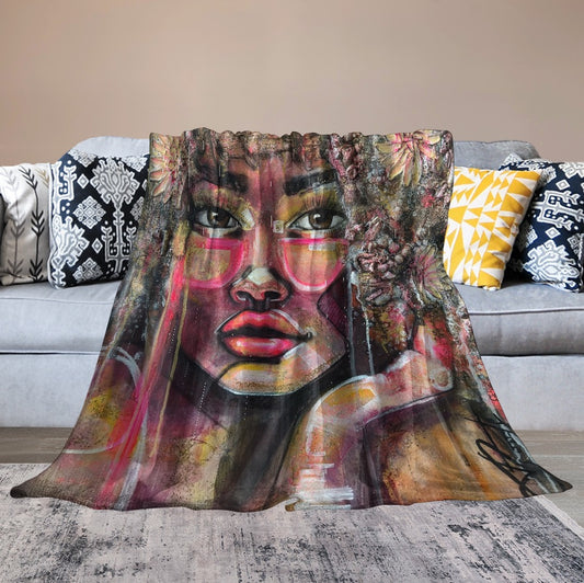 Leilani - Couverture en flanelle ultra-douce