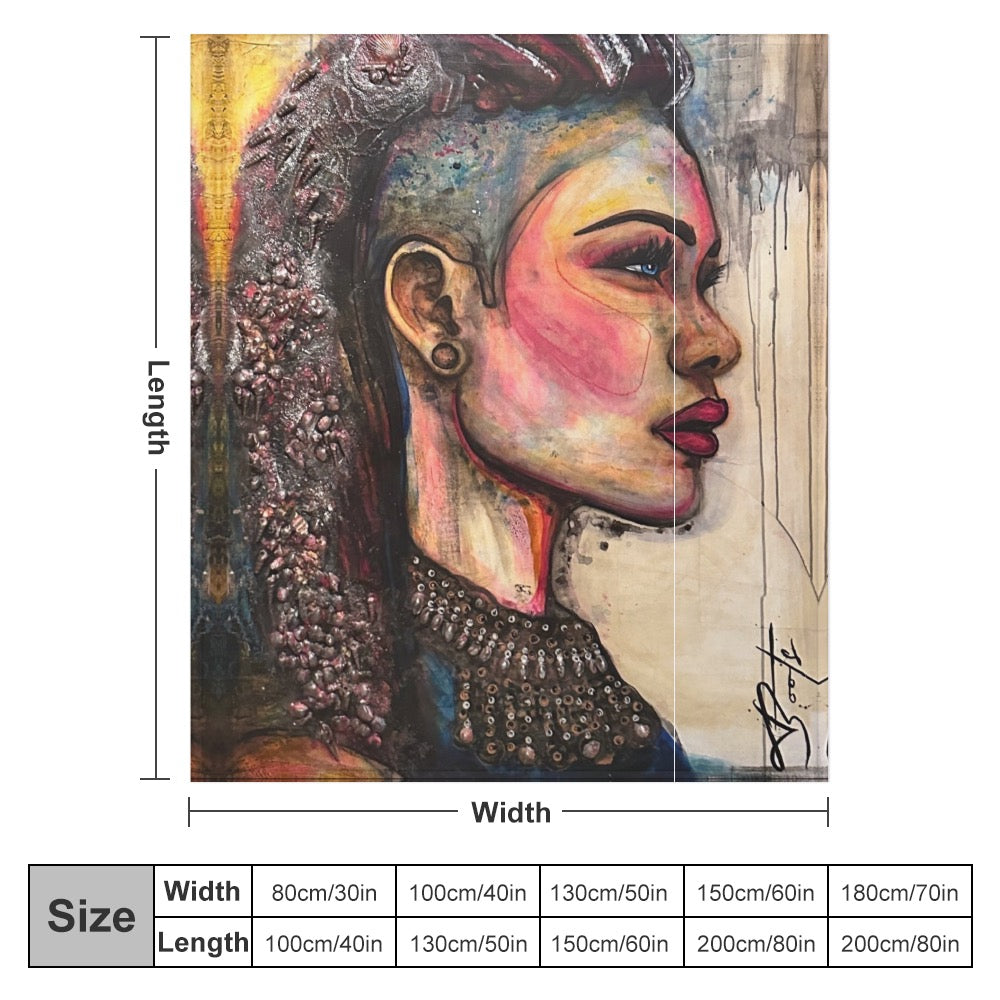 Athèna - Couverture en flanelle ultra-douce