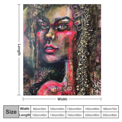 Maëlle- Couverture en flanelle ultra-douce