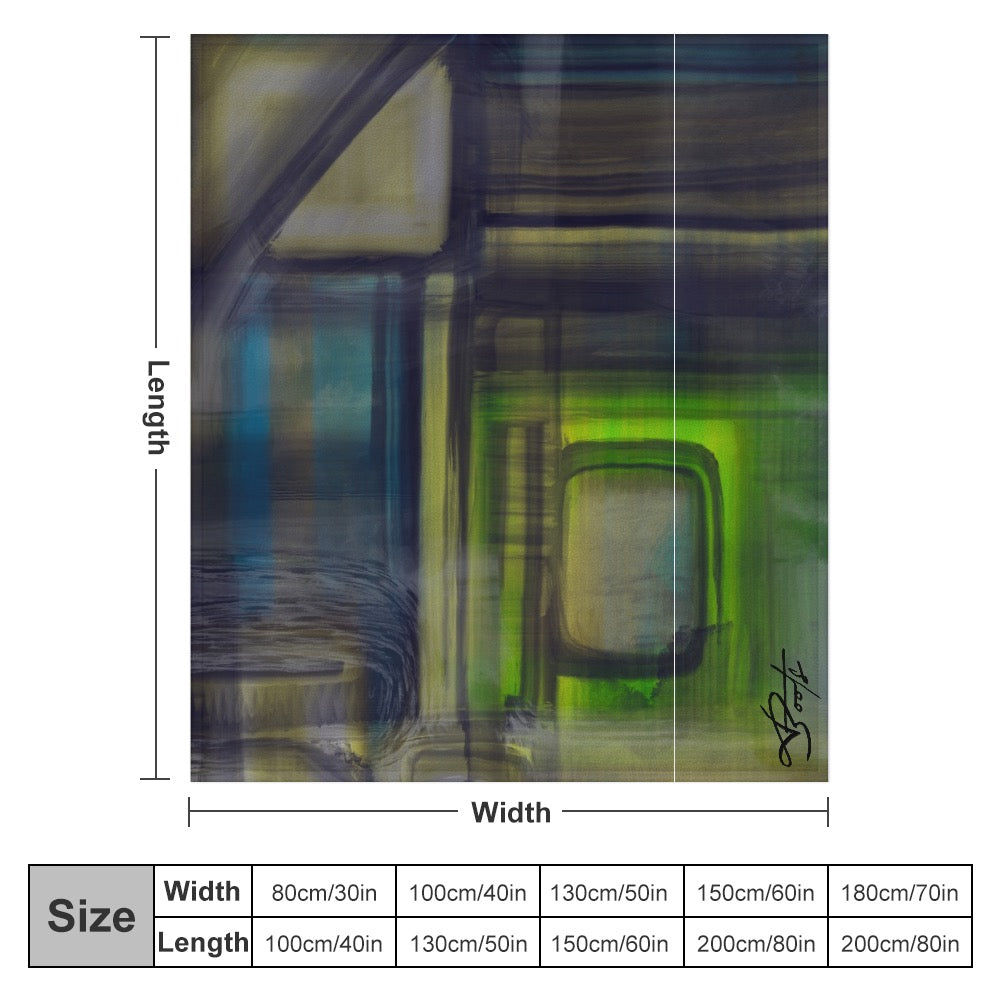 Verde Couverture en flanelle ultra-douce