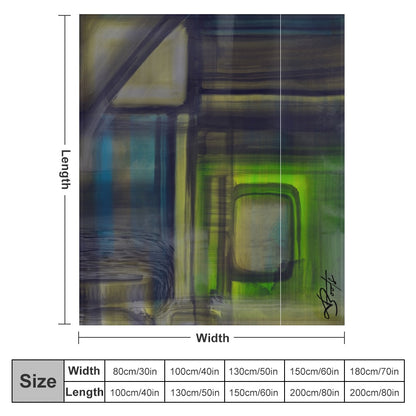 Verde Couverture en flanelle ultra-douce