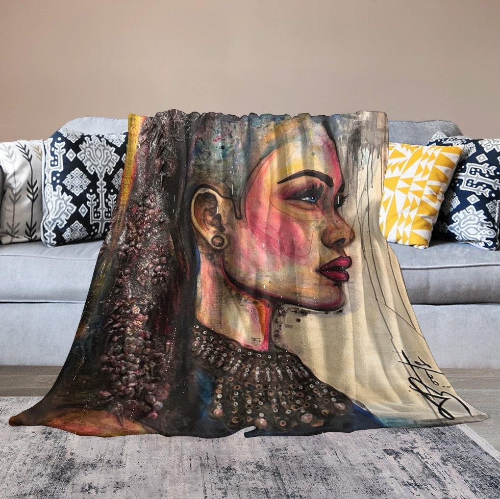 Athèna - Couverture en flanelle ultra-douce