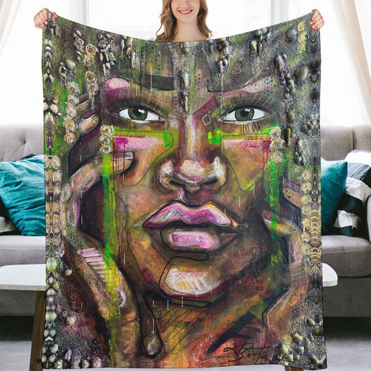 Dalia couverture flanelle ultra douce