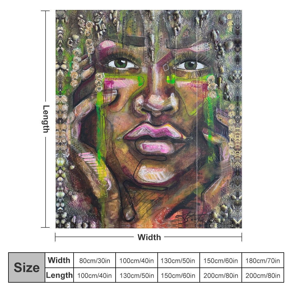 Dalia couverture flanelle ultra douce