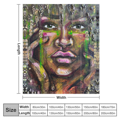 Dalia couverture flanelle ultra douce