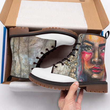 Bottes Femme en cuir PU – Élégantes, confortables et tendances