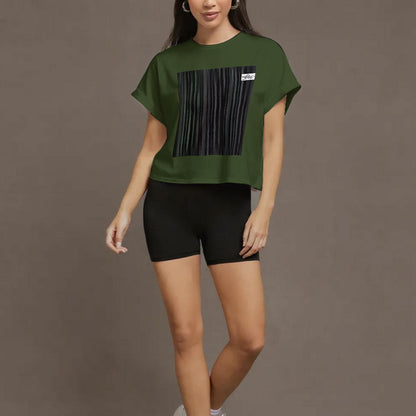 T-shirt croisé à dos ouvert – Style, confort et liberté de mouvement 💫 BLACK ROW