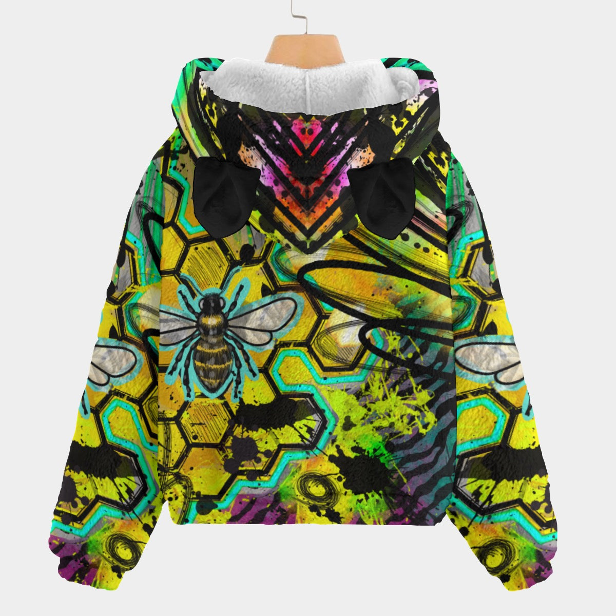 Sweat à Capuche Enfant en Polaire avec Oreilles d’Ours – Ultra Doux & Chaud