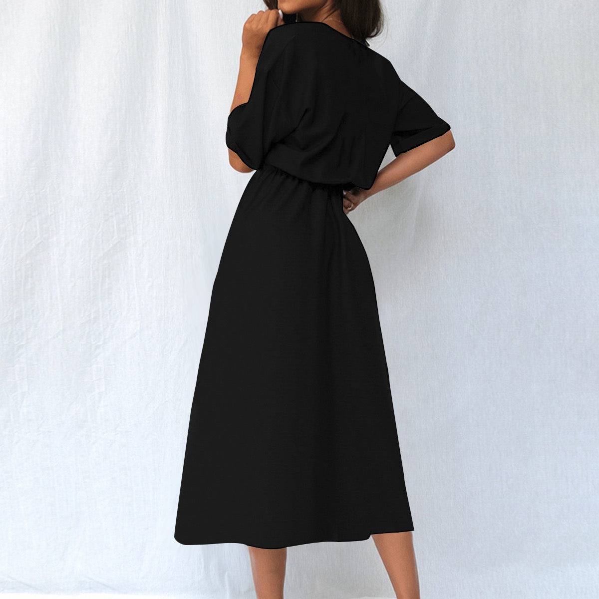 Robe Taille Élastique – Élégance et Confort au Quotidien
