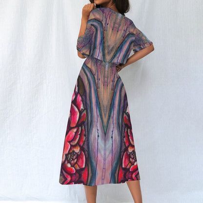 Robe Taille Élastique – Élégance et Confort au Quotidien
