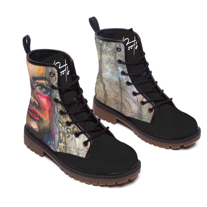 Bottes Femme en cuir PU – Élégantes, confortables et tendances