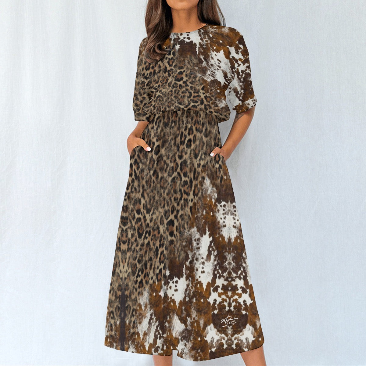 Robe Taille Élastique – Élégance et Confort au Quotidien