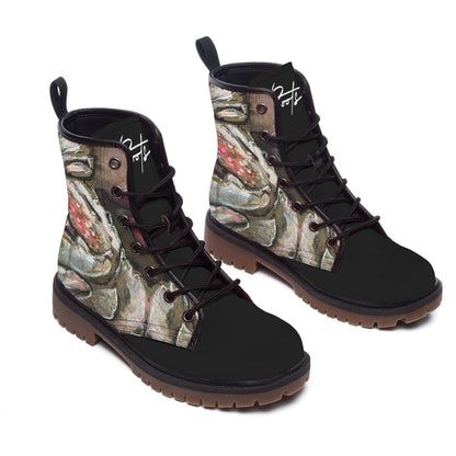 👞 Bottes Homme Cuir PU– Style affirmé, confort assuré