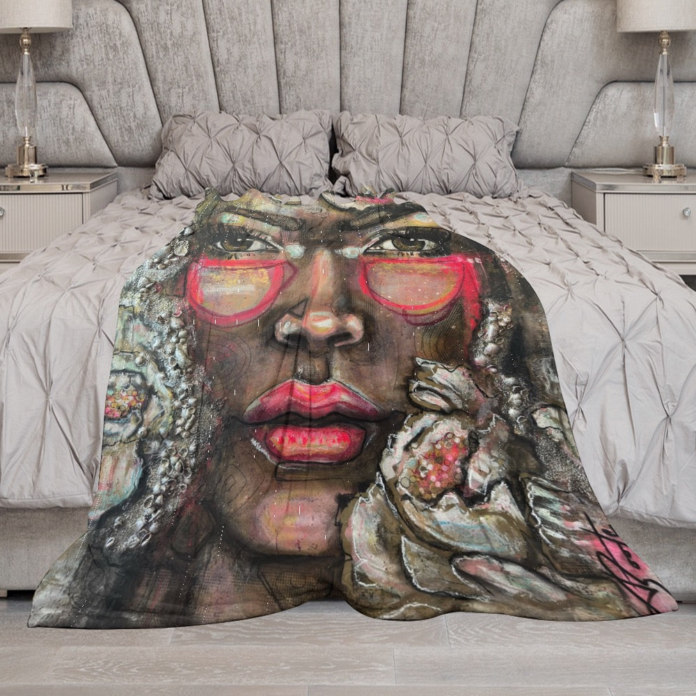 Solène - Couverture en flanelle ultra-douce