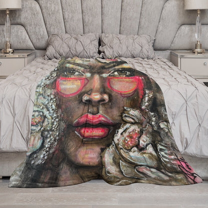 Solène - Couverture en flanelle ultra-douce