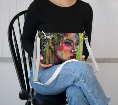 Azura sac bandouiliere en cuir vegan ⚜️