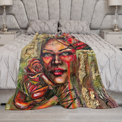 Valentina Couverture en flanelle ultra douce