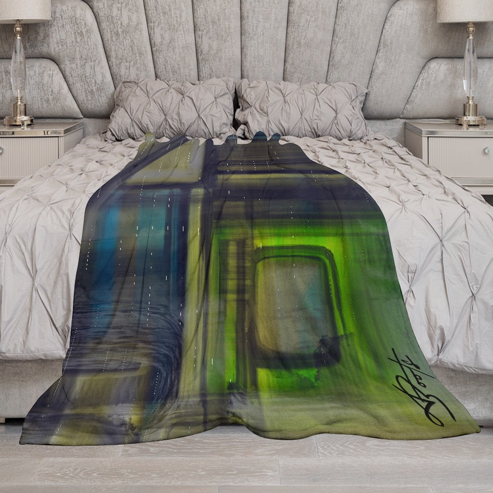 Verde Couverture en flanelle ultra-douce