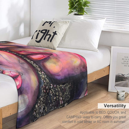 Anna-Leisa- Couverture en flanelle ultra-douce