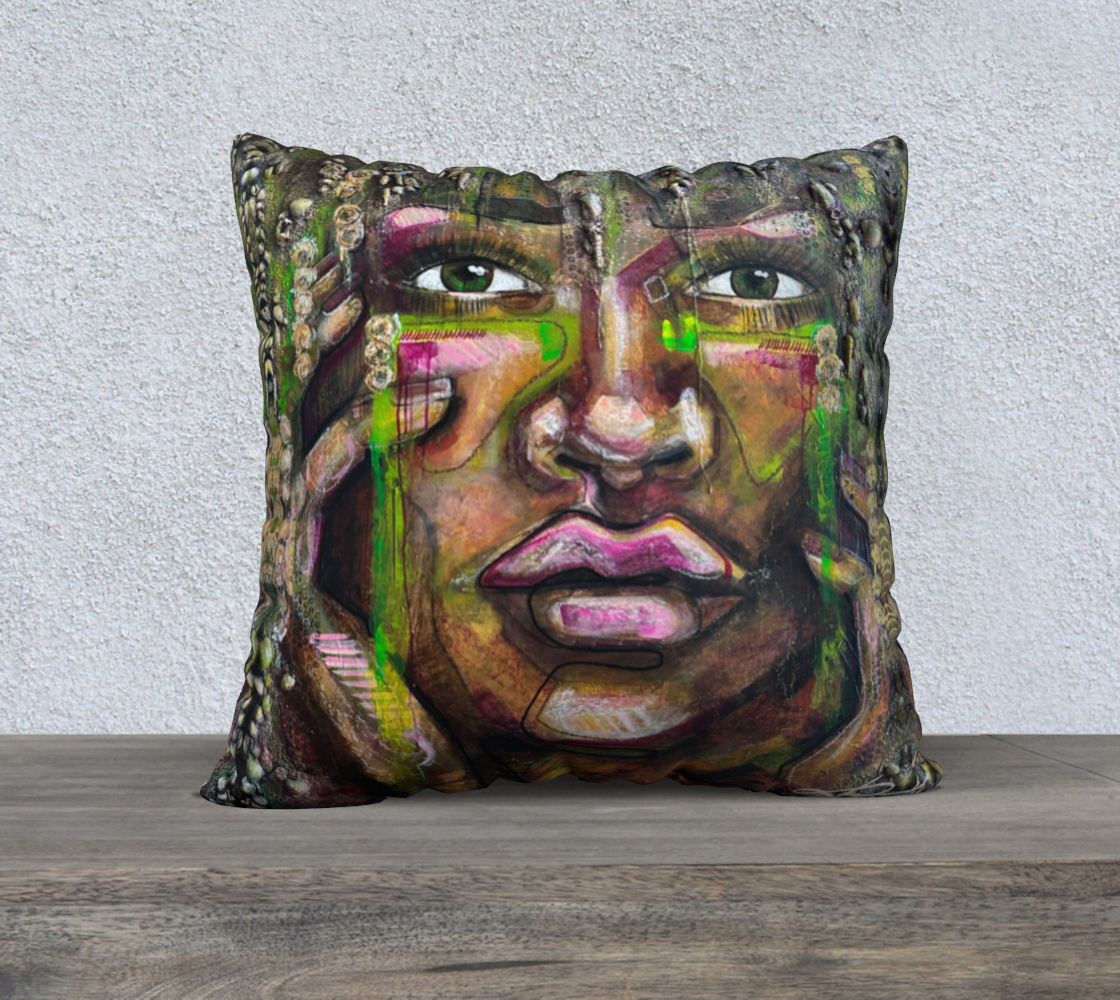 Dalia housse de coussin 22’’x22’’ ⚜️