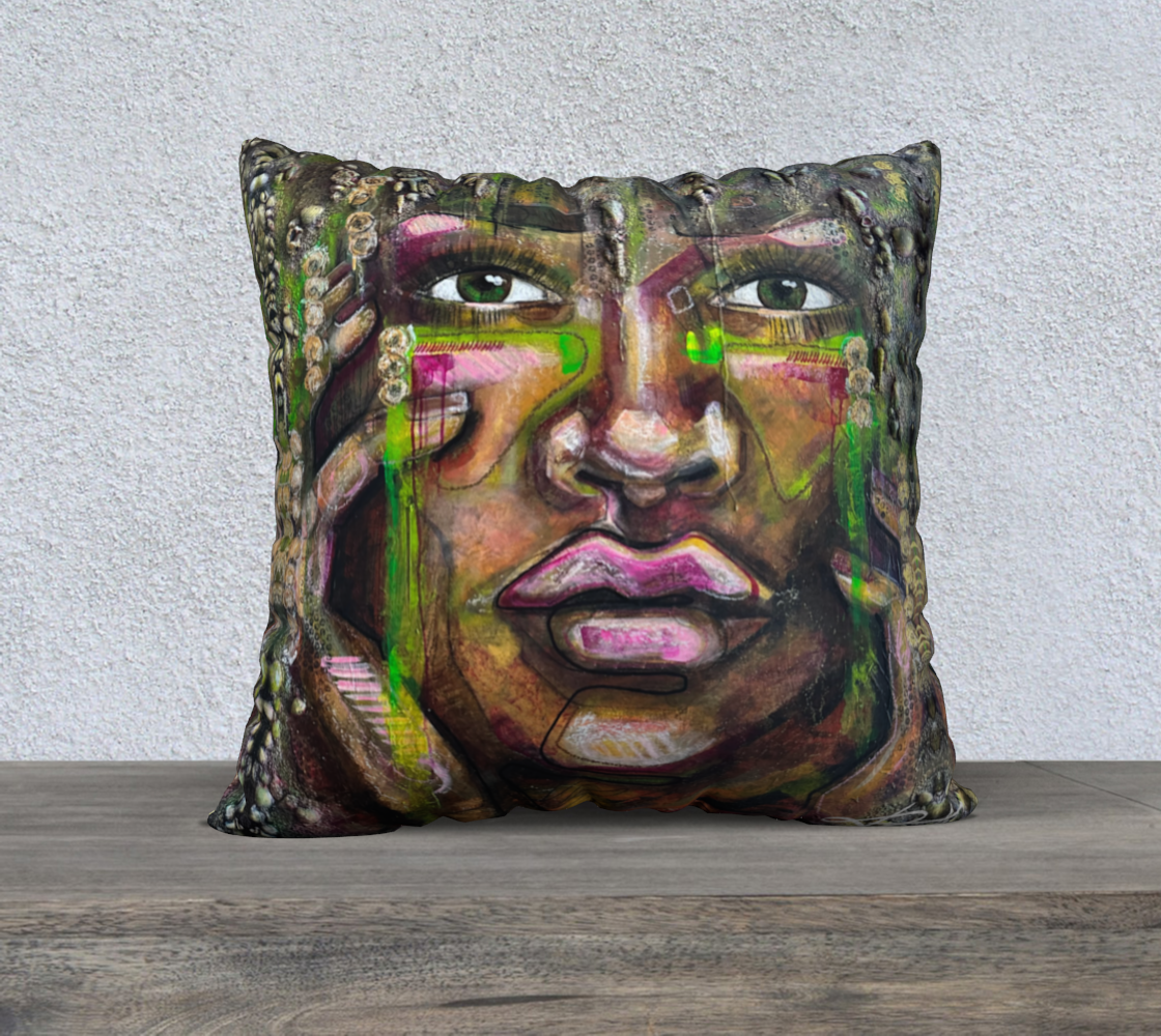 Dalia housse de coussin 22’’x22’’ ⚜️