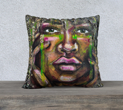 Dalia housse de coussin 22’’x22’’ ⚜️