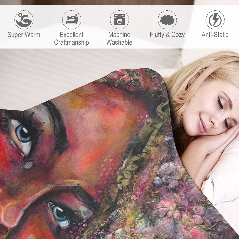 Astrid- Couverture en flanelle ultra-douce