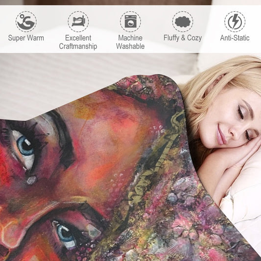 Astrid- Couverture en flanelle ultra-douce