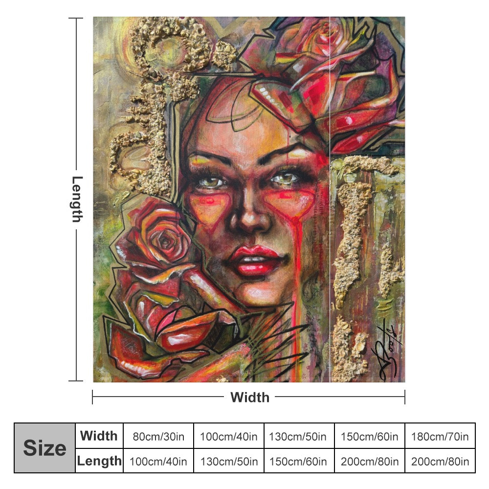 Valentina Couverture en flanelle ultra douce