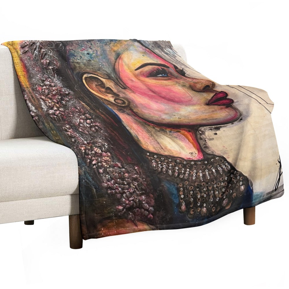 Athèna - Couverture en flanelle ultra-douce