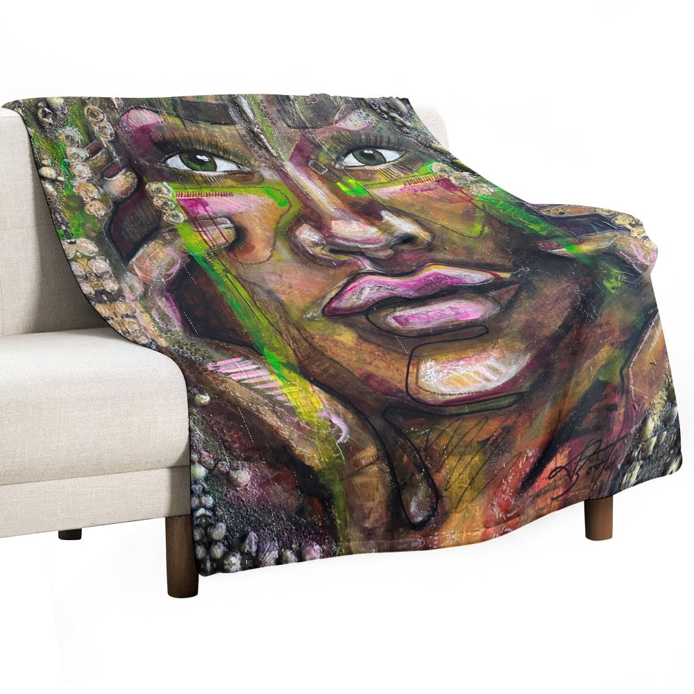 Dalia couverture flanelle ultra douce