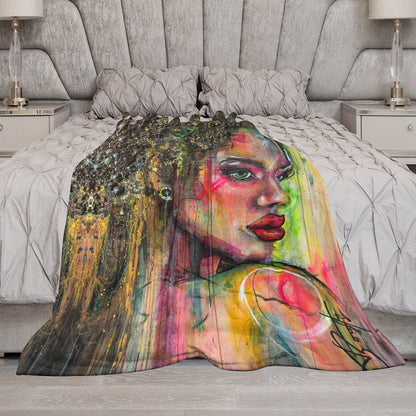 Azura - Couverture en flanelle ultra-douce