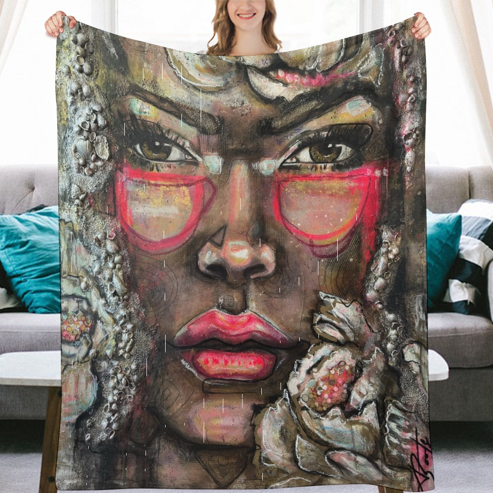 Solène - Couverture en flanelle ultra-douce