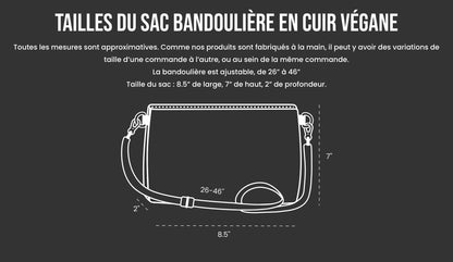 Solène - Sac à main en cuir vegane ⚜️