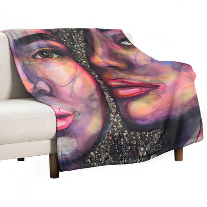 Anna-Leisa- Couverture en flanelle ultra-douce