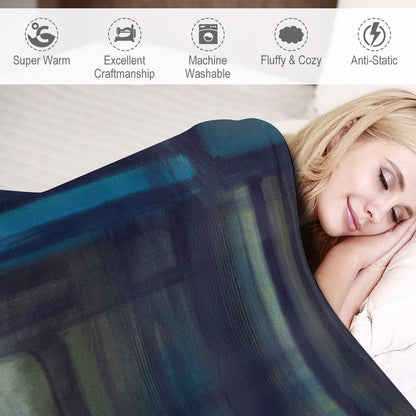 Azure couverture en flanelle ultra douce