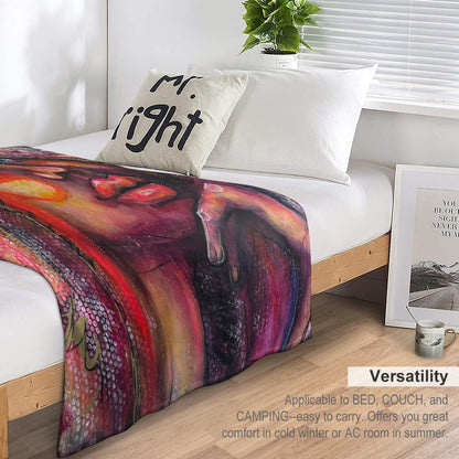 Astrid- Couverture en flanelle ultra-douce