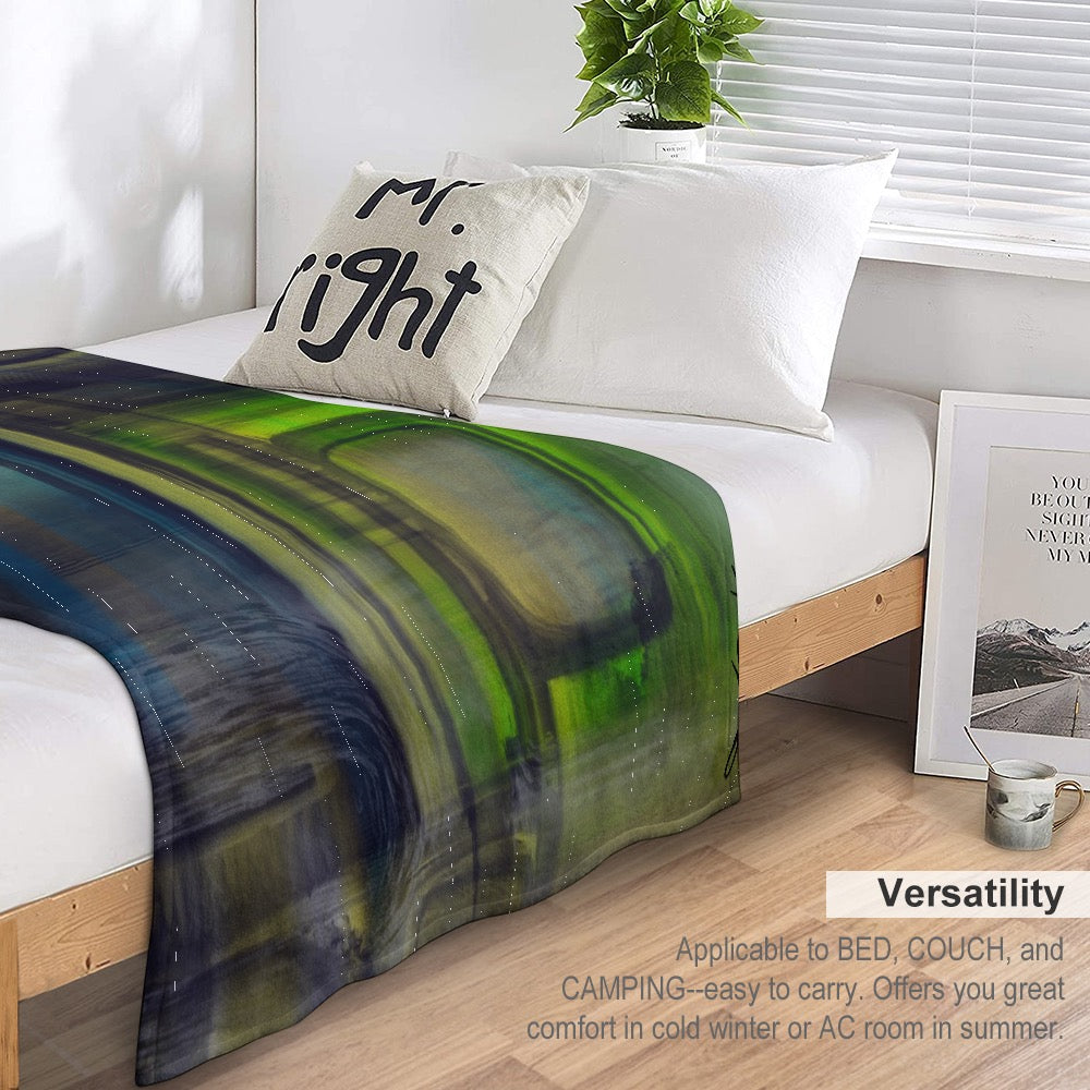 Verde Couverture en flanelle ultra-douce