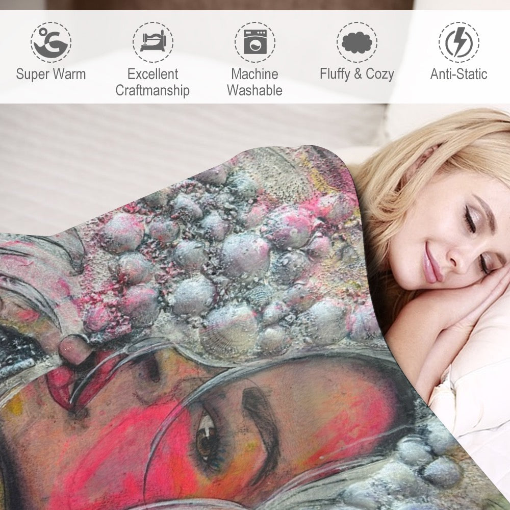 Anjali - Couverture en flanelle ultra-douce