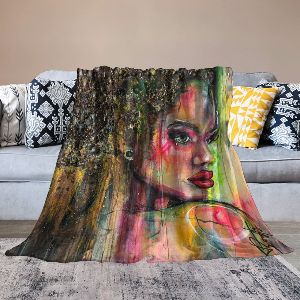 Azura - Couverture en flanelle ultra-douce