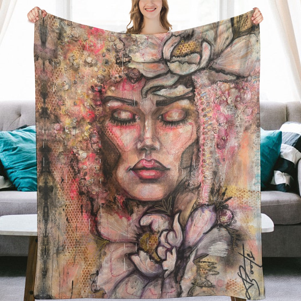 Zaharaa - Couverture en flanelle ultra-douce