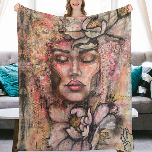 Zaharaa - Couverture en flanelle ultra-douce