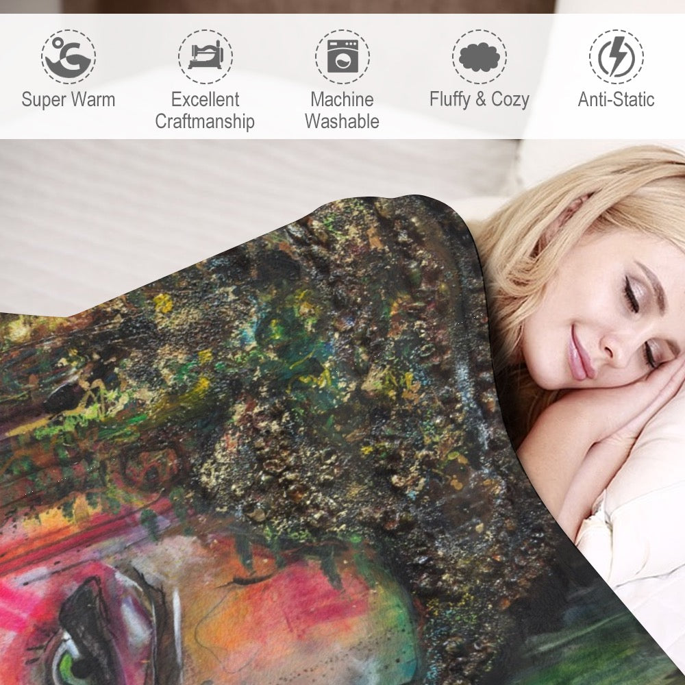 Azura - Couverture en flanelle ultra-douce