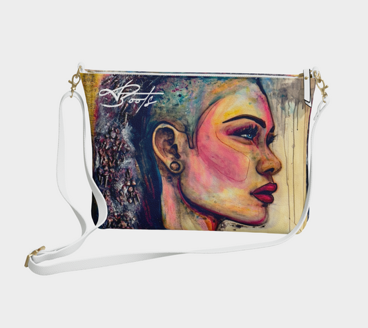 Athées sac bandouiliere en cuir vegan ⚜️