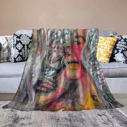 Anjali - Couverture en flanelle ultra-douce