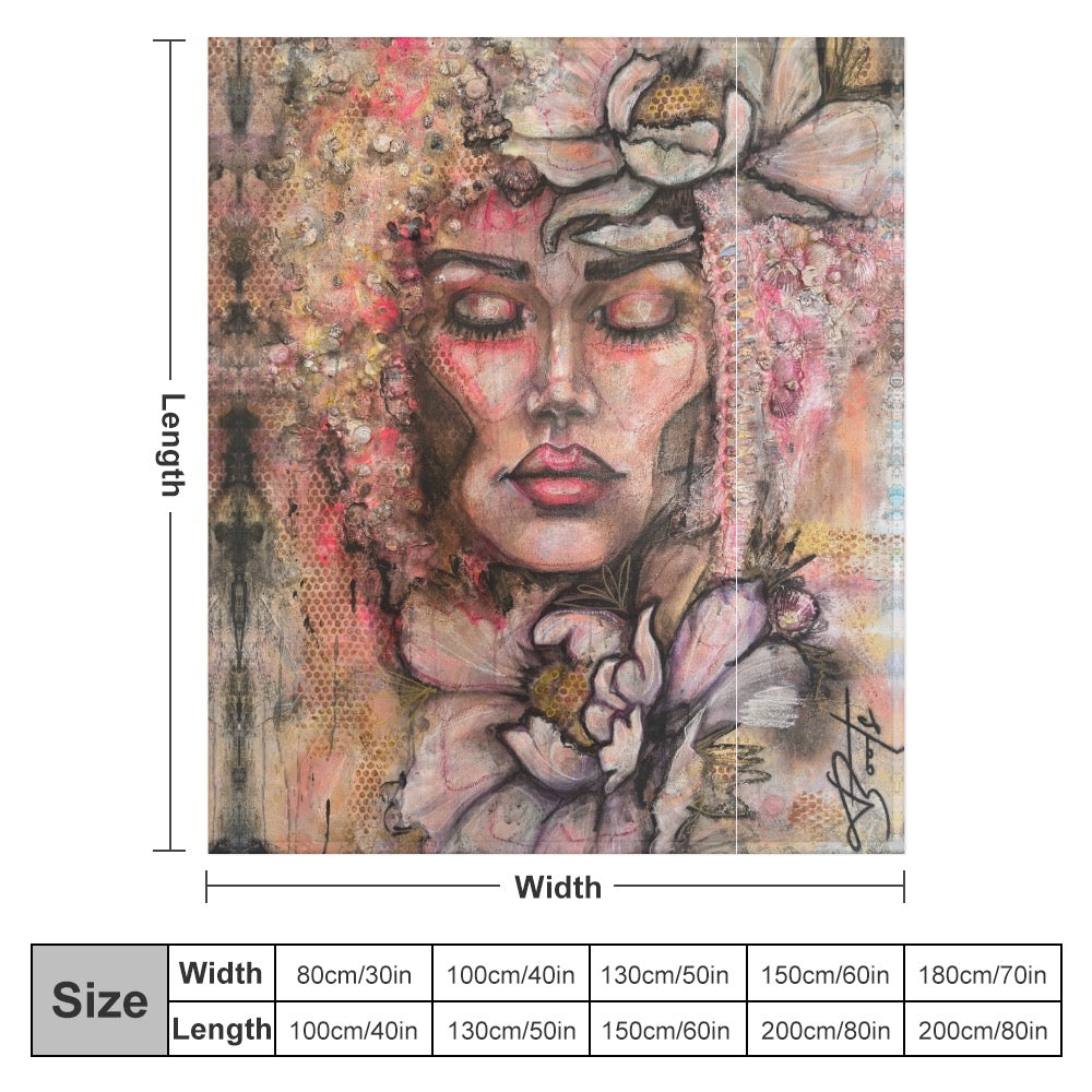 Zaharaa - Couverture en flanelle ultra-douce