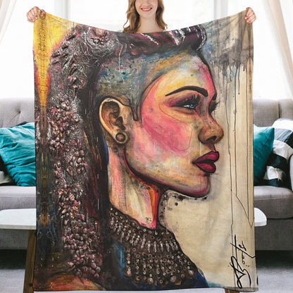 Athèna - Couverture en flanelle ultra-douce