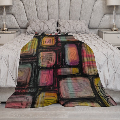 Rainbow couverture de flanelle ultra douce